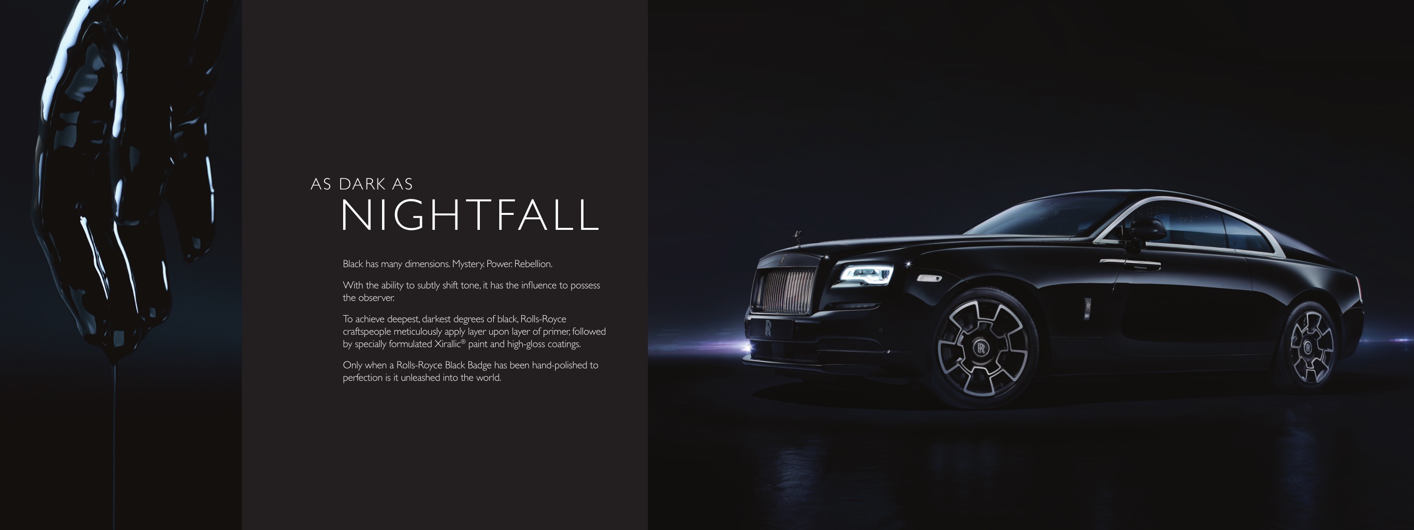 2016 Rolls-Royce Black Badge Brochure Page 1